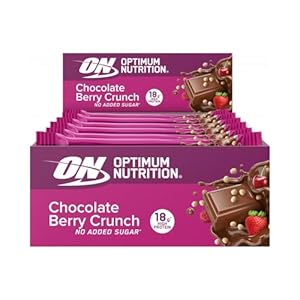 Optimum Nutrition Crunchy Protein Bar (12x55g) Chocolate Berry Crunch