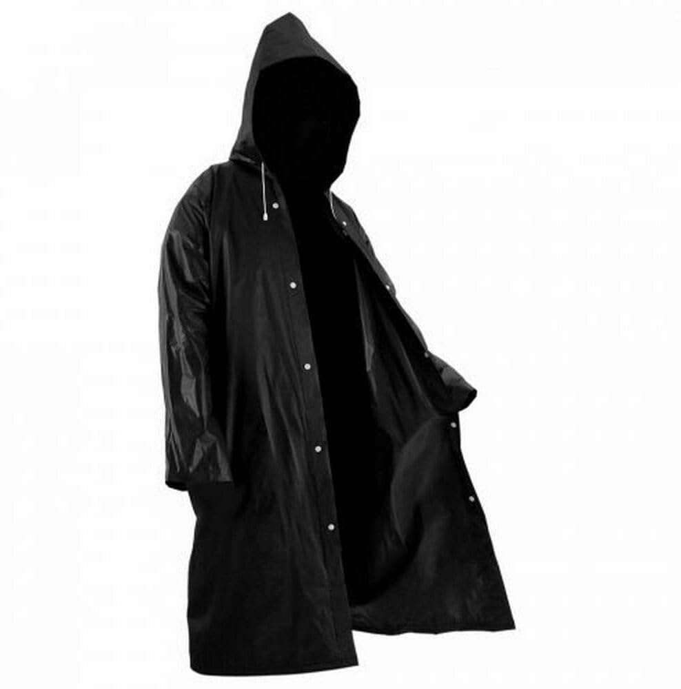 Casual Solid Men Raincoat (Eva_Black-d-M)-image-16