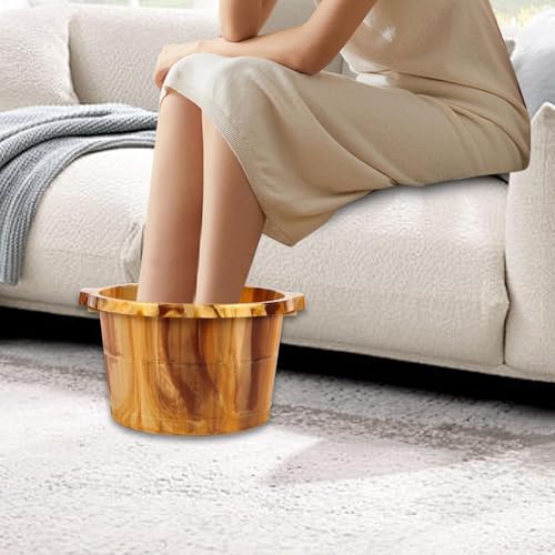 Bañera para pies resistente con asas para uso en casa miniatura 3