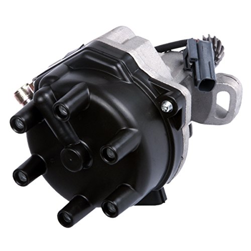 Mas Ignition Distributor W/ Cap & Rotor Compatible With Nissan Pathfinder Frontier Quest Xterra Infiniti Qx4 Mercury Villager 3.3L V6 Replacement For 22100-1W601 #TOP2