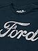 Ford Signature T-Shirt | Soft Touch Fabric-Large Navy Heather