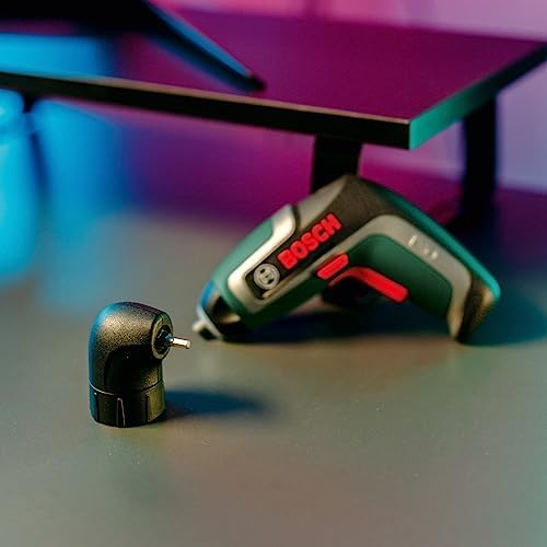 Bild 2 - Bosch Akkuschrauber IXO (7. Generation; 3,6V; 2,0Ah; 5,5Nm; mit Mikro-USB-Kabel; Inklusive Winkel-Aufsatz; schraubt bis zu 190 Schrauben; im Karton) – Amazon Edition