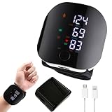 ZOYDP Wrist Blood Pressure Monitor, Automatic Blood Pressure Monitors Wrist, Blood Pressure Monitors with 99x2 Reading Memory, LED Touch Screen, Automatic Voice, Bp Monitor Blood Pressure for Home Use