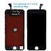 LCD Touch Screen Digitizer Frame Assembly Replacement Set for iPhone 6 (4.7inch) repair+Free Tool (Black) …