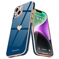 Custodia Telaso IPhone 14 Con Cuori E MagSafe: Protettiva E Romantica (Viola Scuro) - 4