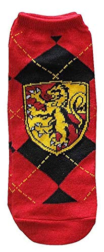 Hyp Harry Potter House Crests Argyle Pattern Juniors/Womens 5 Pack Ankle Socks #TOP1