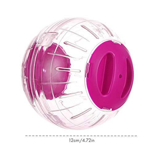 HEITIGN Bolas de corrida para hamster de 12 cm, bolas de exercício para hamster, transparentes, aliv