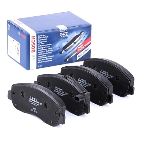 Bosch BP1417 - Pastiglie Freni Auto, Asse Anteriore - Qualità Bosch - Riduzione Del Rumore E Della Polvere - Certificazione ECE-R90 - Senza Rame - 1 Confezione Da 4 Pastiglie - 2