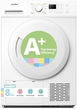 COMFEE' eight kilogram heat pump tumble dryer in white