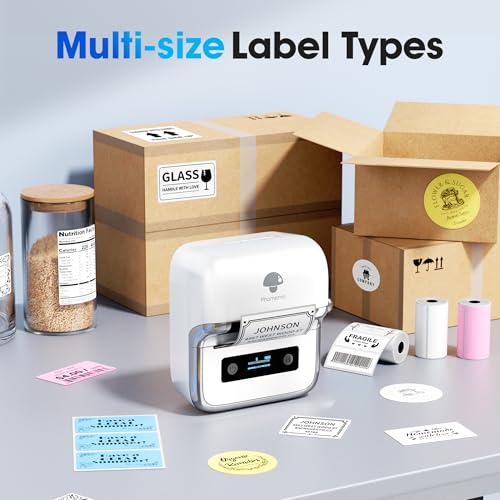 Phomemo AU-M250-WH Label Maker Machine thumb #5