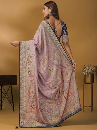 AKHILAM kanjivaram silk saree in soft silk – image 2