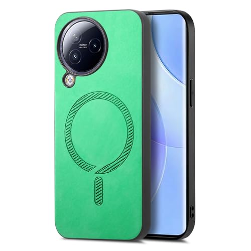 Image of Rfvzubemok Compatible with Xiaomi Civi 3 5G Shockproof protection Cover Cover,Corner protection Case Green