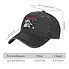 YCYLYLYC Baseball Cap Bruce A E Street Band Springsteen Baseball Cap Thunder Road Distressed Washed Hats Outdoor Adjustable Fit Snapback Cap Gift #3