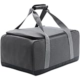 CONGARTENO Bolsa Multifuncional de Tela Oxford para Utensilios de Cocina de Camping, Tamaño L, Resistente al Agua, Liviana y Portátil para Almacenamiento y Transporte en Actividades al Aire