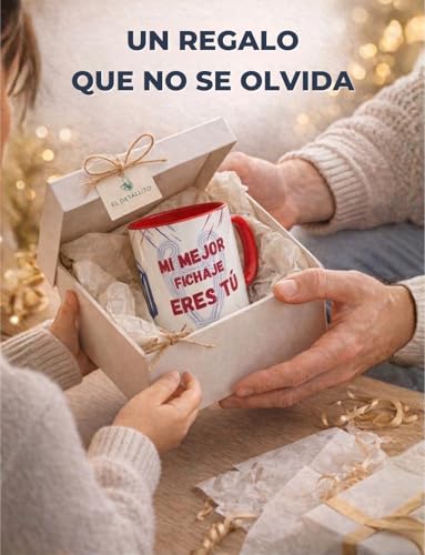 Miniatura 2 de El Detallito Taza Barcelona Personalizada Fútbol Nombre Número Y Dedicatoria Equipaciones Cerámica Regalo Original Dia Del Padre Niños Cumpleaños Tazas Desayuno Ceramica 350ml Barça