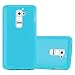 Produktbild Cadorabo Hülle für LG G2 in Jelly HELL BLAU  Handyhülle aus flexiblem TPU Silikon  Silikonhülle Schutzhülle Ultra Slim Soft Back Cover Case Bumper