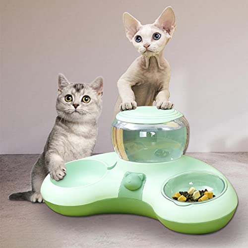 Dispensador de água para animais de estimação | Alimentador para cães, dispensador automático de águ