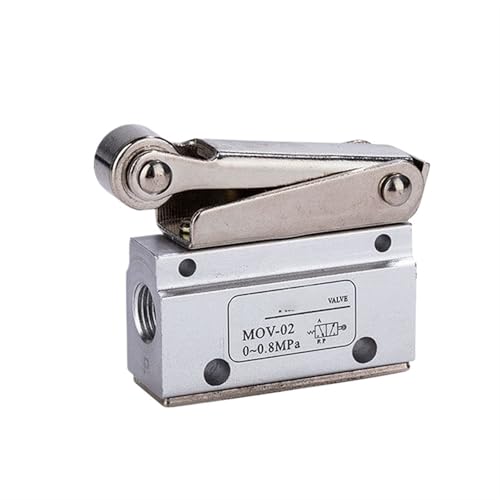 Válvula manual neumática MOV-02 de control mecánico con dos puertos 2