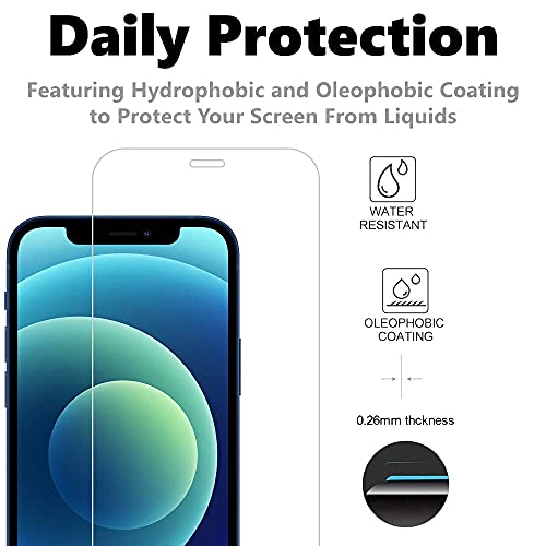 Image of DPJ Borderless Tempered Glass Screen Protector for iPhone 11 & iPhone XR With Edge to Edge Full Screen Coverage (Glossy) [Transparent] [Pack of 1]
