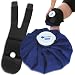 Reusable Large Ice Bag (11") with Strap: Cold Therapy for Knee Injury, Neck & Shoulder Pain Relief - Personal, Non Electric, Deep Muscle, Non Toxic Hot Pack or Cold Wrap