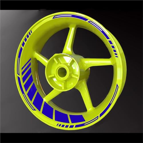 Bande réfléchissante roue moto CRF125 autocollants de jante 21 18 pouces