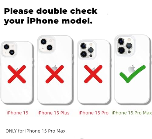 enttgo Silicone Case Compatible with iPhone 15 Pro Max 6.7 inches (Clay) - Thumbnail 3