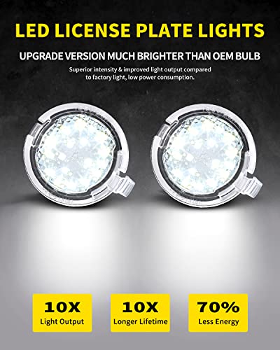 Luces LED para espejos laterales Ford F150 y más, par de 2 miniatura 2