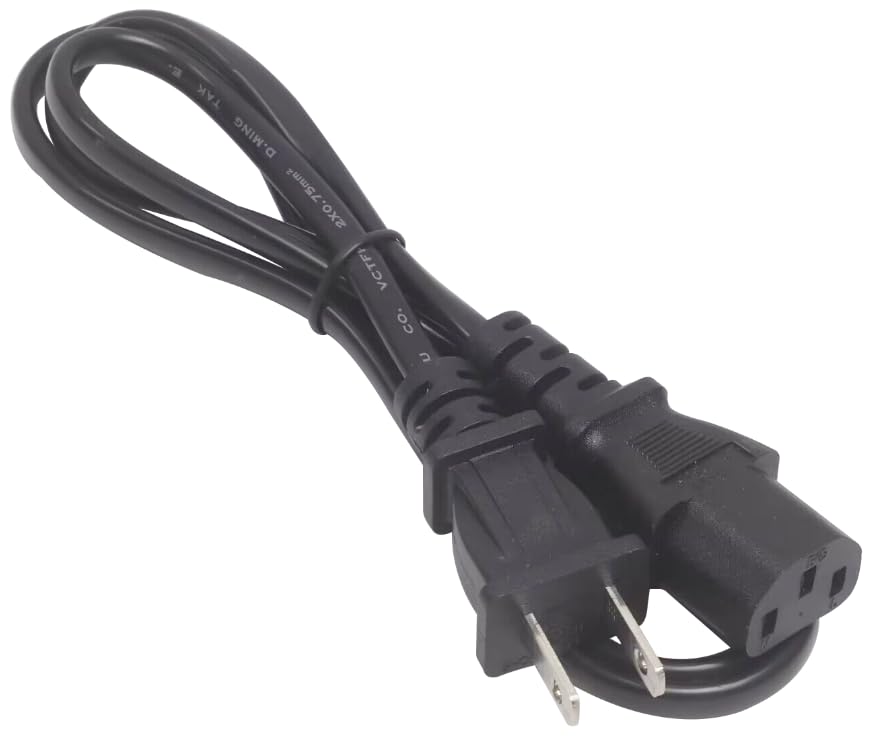 冷温器　黒色 電源ケーブル付き KP300B-16Y-3m プラグ・コネクタ付電源コード 川崎電線 種類VCTF 黒色