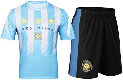PECHAR Fan Soccer Jersey for Men 2026 World Cup Soccer Jersey Fla...