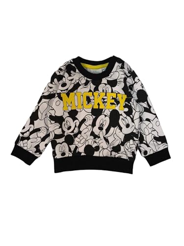 Sweat enfant noir Melby 22d7380dn pull décontracté en molleton uni