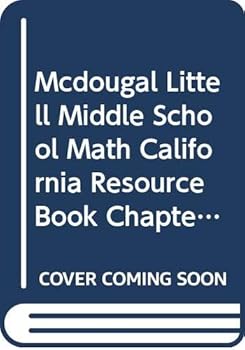 Paperback Mcdougal Littell Middle School Math California Resource Book Chapter 4 Course 2 Book
