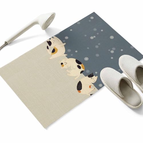 LEO BON ���փ}�b�g �h�A�}�b�g �J�[�y�b�g �g�C�� ���� ���ӂ� �����` ���� �z�� �􂦂� �L�b�`�� �k���� ������� �K�i ����~�ߕt �R�� �h�L �h�� �a�� �����L �e �~ �O���[ 40×60cm