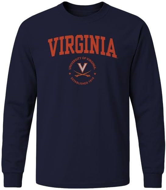 Barnesmith Long Sleeve Cotton Adult T-Shirt, Unisex, Heritage Logo, Color