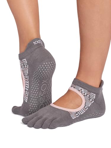 [ToeSox] �g�D�\�b�N�X 5�{�w ����~�� �s���e�B�X �C�� �s���e�B�X�\�b�N�X ���K�\�b�N�X �O���b�v�\�b�N�X Bellarina Ultra Fine Knit �x�����i �E���g���t�@�C���j�b�g Full-Toe �ܐ悠�� �^ �N���V�J�� M�T