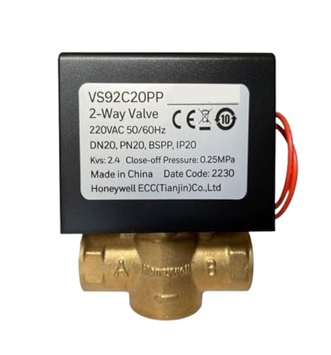 Vanne d'eau électrique VS92C20PP VS92C25PP VS92C15PP for ventilo-convecteur - 2