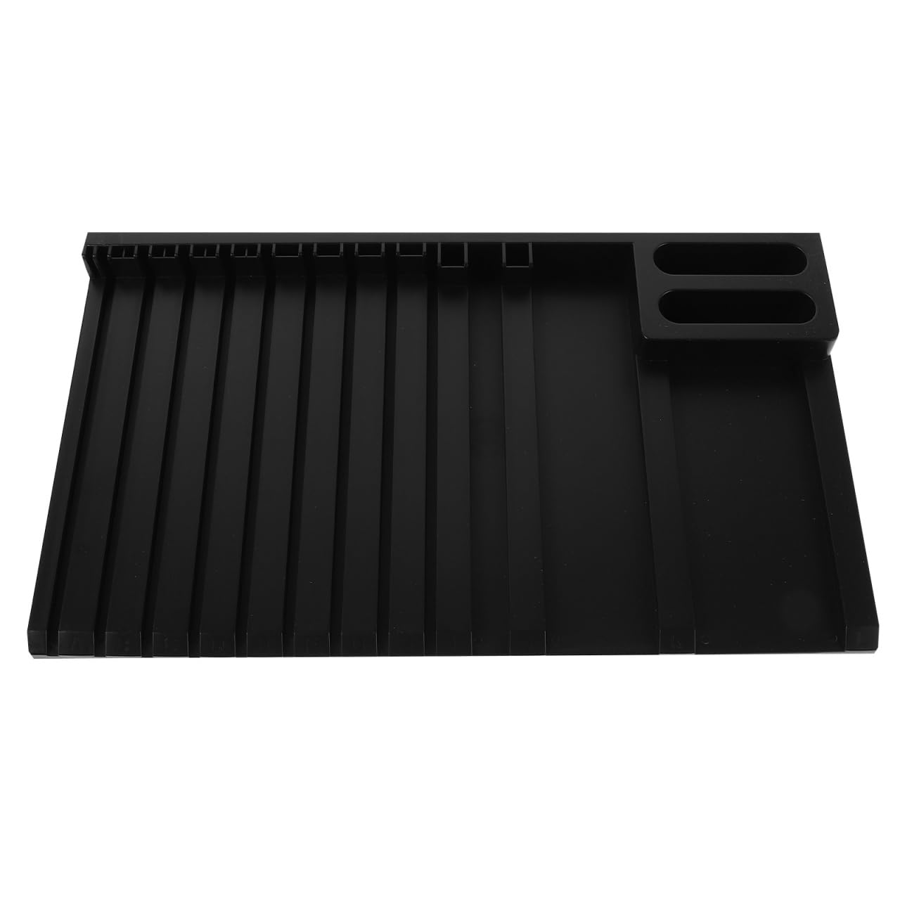 PERSELOSO Multi-level Plastic Model Parts Rack Organizer for DIY Projects Miniature Tool Holder and Workshop Storage Stand Efficient Model Sprue Sorting and Display Shelf for Hobby Crafting