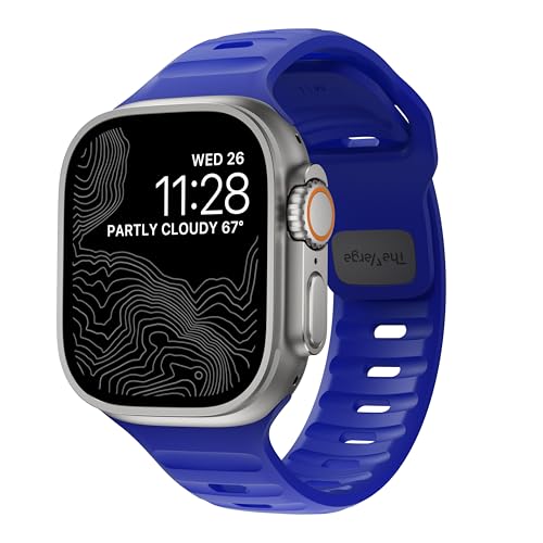 NOMAD Sport Band V2 | für Apple Watch 42/44/45/49 mm| strapazierfähiges, wasserfestes Uhrenarmband | The Verge