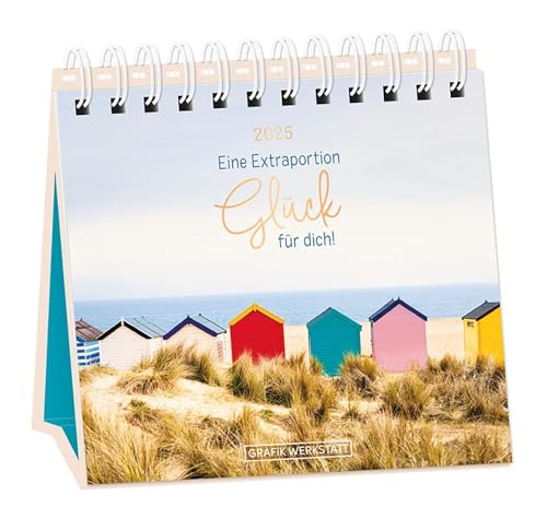 Tischkalender 2025 Extraportion Glück: Tischkalender