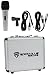 Rockville RMC-ICE Pro Diamond Vocal Microphone with Sound + Case + Cable, White