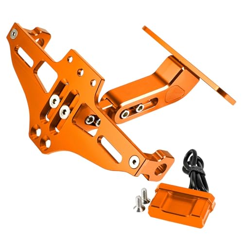 Support de plaque d'immatriculation Versys 650 inclinaison optimale moto