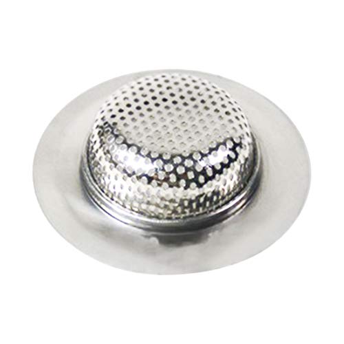 Vitorhytech 7cm /9cm/11cm Kitchen Sink Strainer Drain Hole Filter Trap Metal Sink Strainer Stainless Steel Bath Sink Drain Waste Screen 1 Pcs