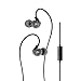 MEE audio Sport-Fi M3P In-Ear Headphones with Memory Wire and Inline Microphone and Remote (Black)