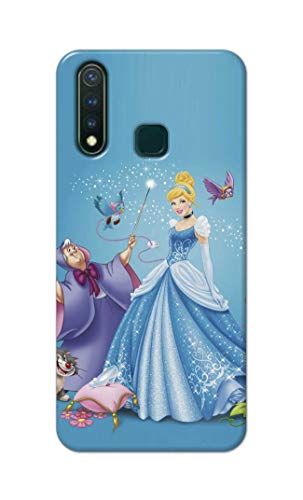 Image of Famous Cartoon Lady Character Hard Back Case Cover for Vivo Y19 / Vivo U3 (6.53 inch) Back Cover -(J5) VNS2224