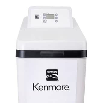 Kenmore 350 Water Softener System – 32,000 Grain Capacity Whole House Hard Water & Iron Reduction