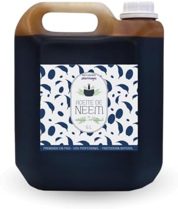 PLANTAWA Aceite de Neem 5L | Materia Prima de Origen Natural para...