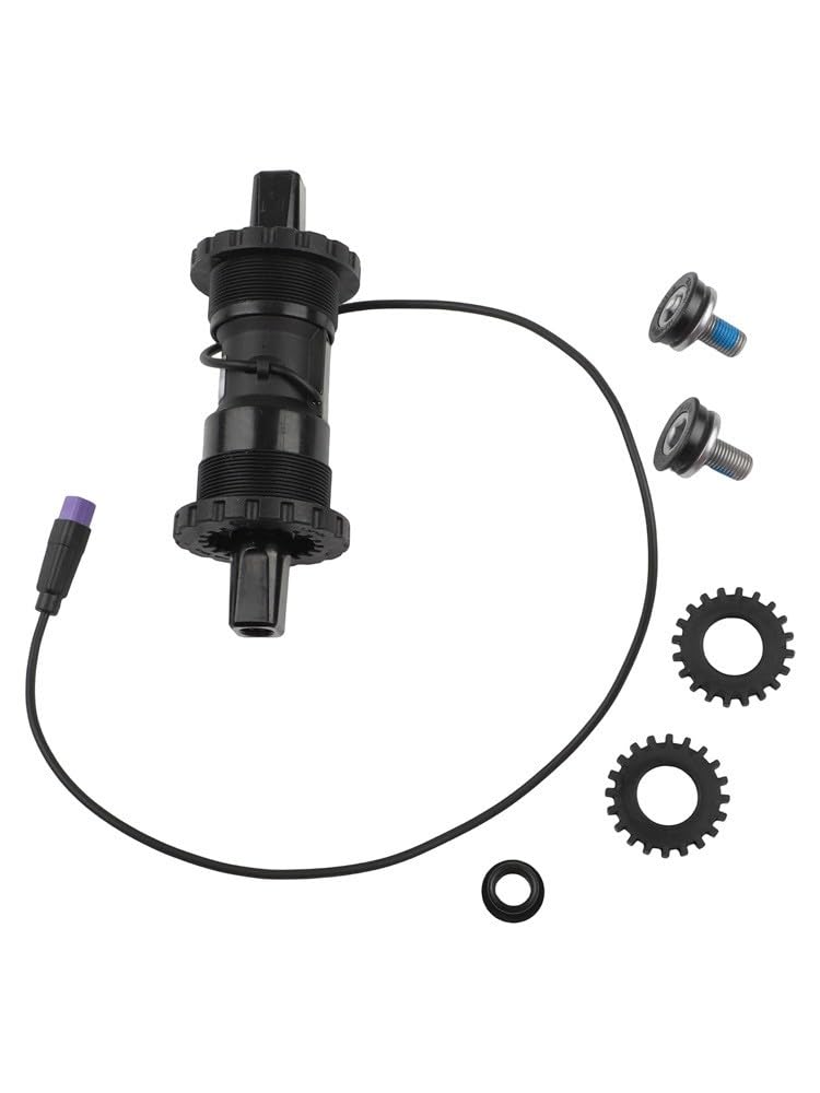 Drehmomentsensor für Bafang M400 Antriebsmotor, 68-70 mm PAS-Assist-Sensor mit 6-poligem Stecker, 128 mm Länge, Elektrofahrradteil, Schwarz