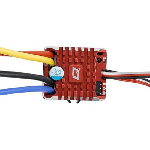Hobbywing ESC Quicrun Wp 1080 brossé étanche 80A G2 pour crawler RC 1/10
