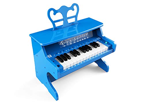 iDance MP 1000 Digitalpiano blau 25 Schlüssel - elektronische Tastatur (Batterie, 5 W, AAA, 236 mm, 384 mm, 38 cm) Cover