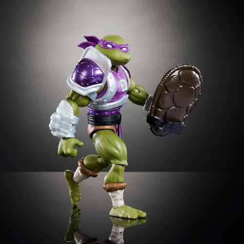 Mattel figurine MOTU x TMNT Donatello – 14 cm - vue 7