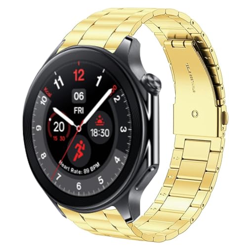 Bracelet OnePlus Watch 3 anti-irritation maillons acier amovibles